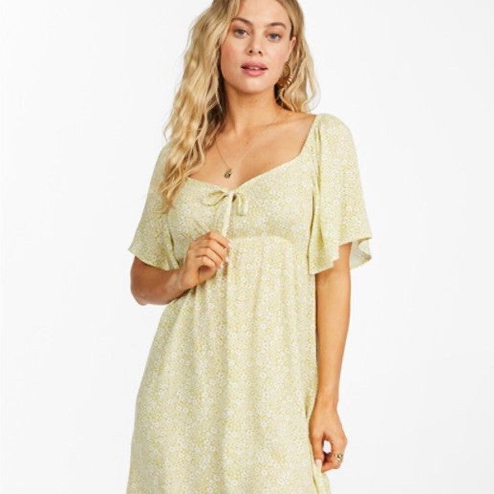 Billabong Secret Garden Mini Dress Women Size Medium
